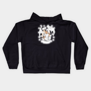 Snowy Lotus Kids Hoodie